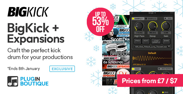 Plugin Boutique BigKick & Expansions Holiday Sale (Exclusive)
