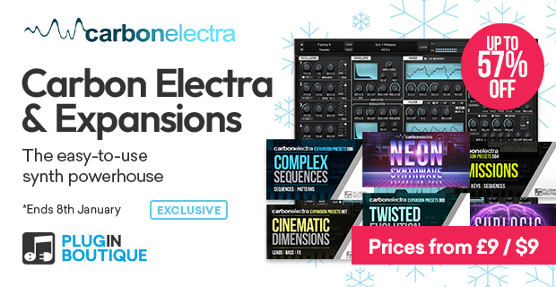 Plugin Boutique Carbon Electra & Expansions Holiday Sale (Exclusive)