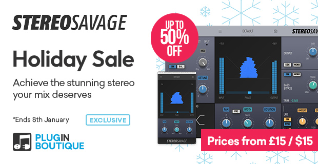 Plugin Boutique StereoSavage 2 Holiday Sale (Exclusive)