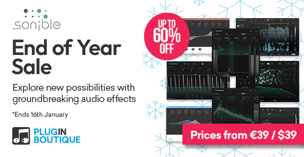 sonible End of Year Sale