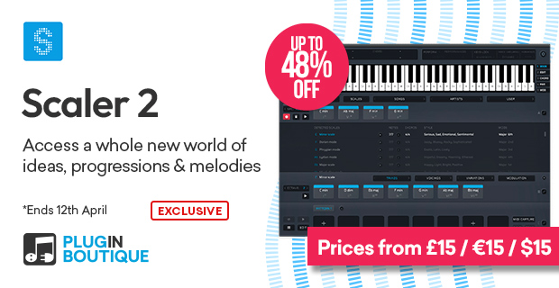 Scaler 2 Sale, Save up to 48% at Plugin Boutique