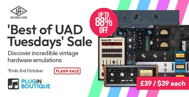 Universal Audio Sale, Save up to 88% at Plugin Boutique