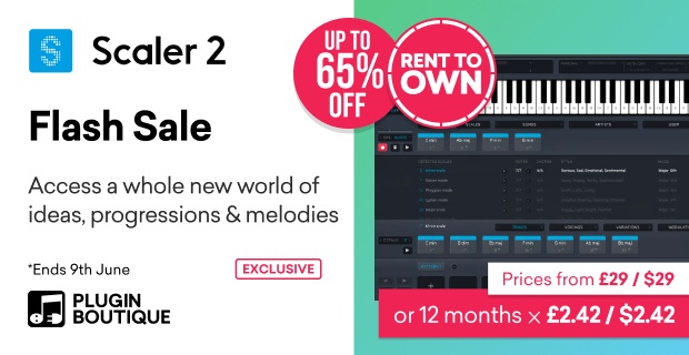 Scaler 2 Sale, Save up to 65% at Plugin Boutique