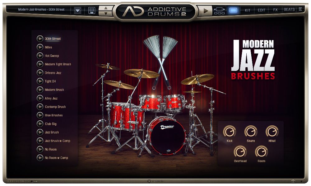 Modern Jazz Brushes ADpak Plugin Pusher