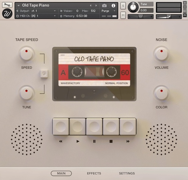 Buy Old Tape Piano Kontakt Instrument Plugin Boutique