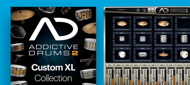 Addictive Drums 2: Custom XL Collection | Plugin Boutique