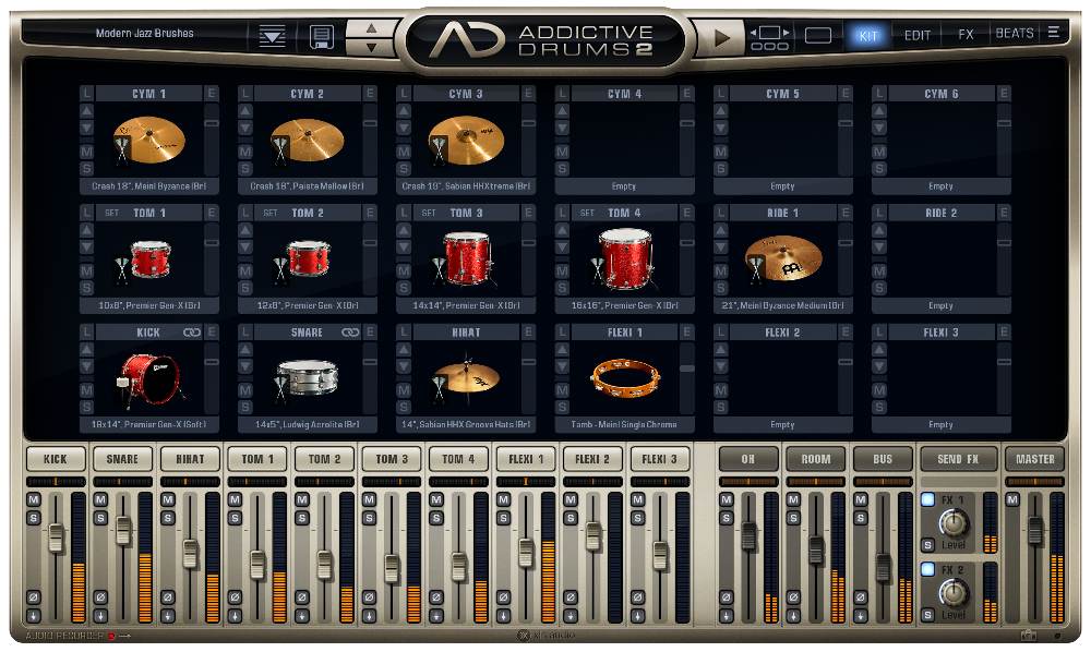 Modern Jazz Brushes ADpak Plugin Pusher