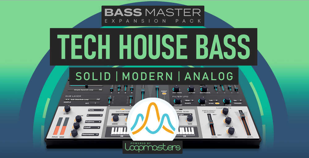 Bass Master Expansion Pack Tech House Bass Plugin Pusher
