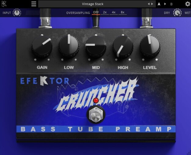 Buy EFEKTOR BASS CRUNCHER Preamp Plugin Boutique