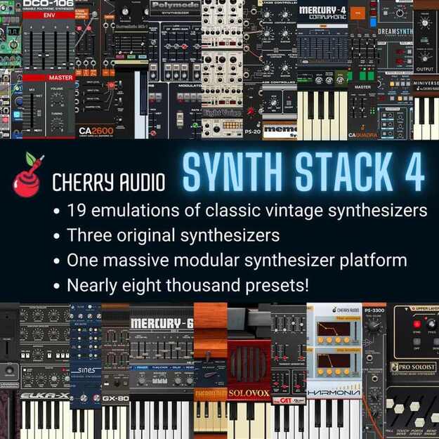 Buy Cherry Audio Synth Stack 4 Instrument Bundles Plugin Boutique