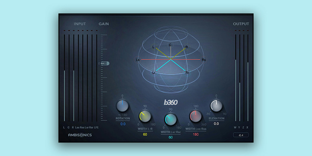 Buy B360 Ambisonics Encoder | Surround Tools | Plugin Boutique